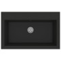 Fregadero de Cocina Negro 790x500x193 mm Granito by , Sinks - Ref: Foro24-147053, Price: 175,95 €, Discount: %