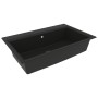 Fregadero de Cocina Negro 790x500x193 mm Granito by , Sinks - Ref: Foro24-147053, Price: 175,95 €, Discount: %