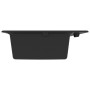 Fregadero de Cocina Negro 790x500x193 mm Granito by , Sinks - Ref: Foro24-147053, Price: 175,95 €, Discount: %