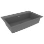 Fregadero de Cocina Gris 790x500x193 mm Granito de , Fregaderos - Ref: Foro24-147054, Precio: 178,49 €, Descuento: %
