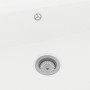 Fregadero de Cocina Blanco 790x500x193 mm Granito by , Sinks - Ref: Foro24-147056, Price: 171,98 €, Discount: %
