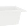 Fregadero de Cocina Blanco 790x500x193 mm Granito by , Sinks - Ref: Foro24-147056, Price: 171,98 €, Discount: %