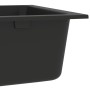 Fregadero de Cocina Negro 760x480x184 mm Granito | Foro24.es | Tu tienda online para hogar, jardín y más Foro24.es