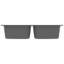 Fregadero de cocina Gris 760x480x184 mm Granito | Foro24.es | Tu tienda online para hogar, jardín y más Foro24.es