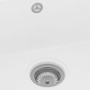 Fregadero de Cocina Blanco 760x480x184 mm Granito by , Sinks - Ref: Foro24-147084, Price: 186,58 €, Discount: %