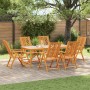 Juego de Comedor de Jardín de 7 Piezas de Madera Maciza de Acacia | Foro24.es | Tu tienda online para hogar, jardín y más Foro24.es