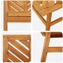 Conjunto de salón de jardín de 4 piezas de madera maciza de acacia | Foro24.es | Tu tienda online para hogar, jardín y más Foro24.es
