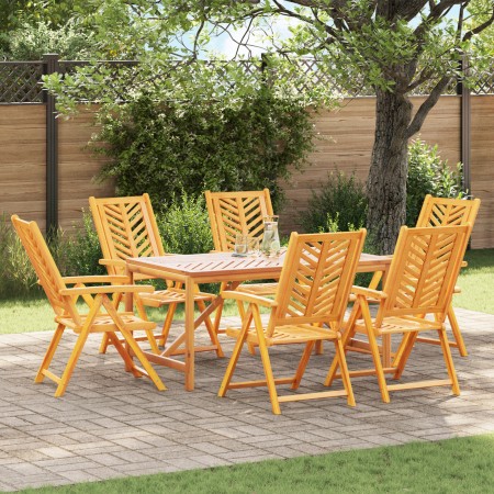 Sillas Reclinables de Jardín 6 pcs de Madera Maciza de Acacia | Foro24.es | Tu tienda online para hogar, jardín y más Foro24.es