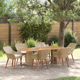Comprar Set de Comedor de Jardín de 7 Piezas