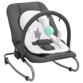 Anthracite Gray Steel Baby Rocking Hammock by vidaXL, Rocking chairs and baby chairs - Ref: Foro24-10254, Price: 82,36 €, Dis...