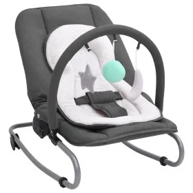 Anthracite Gray Steel Baby Rocking Hammock by vidaXL, Rocking chairs and baby chairs - Ref: Foro24-10254, Price: 99,92 €, Dis...
