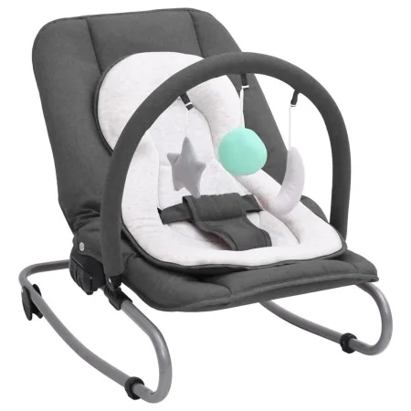 Anthracite Gray Steel Baby Rocking Hammock by vidaXL, Rocking chairs and baby chairs - Ref: Foro24-10254, Price: 94,91 €, Dis...