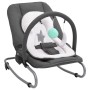 Anthrazitgraue Baby-Schaukelhängematte aus Stahl von vidaXL, Schaukelstühle und Babystühle - Ref: Foro24-10254, Preis: 82,36 ...