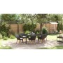 Conjunto de Comedor de Jardín de 7 Piezas Negro de Polirratán | Foro24.es | Tu tienda online para hogar, jardín y más Foro24.es