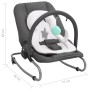 Anthrazitgraue Baby-Schaukelhängematte aus Stahl von vidaXL, Schaukelstühle und Babystühle - Ref: Foro24-10254, Preis: 82,36 ...