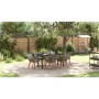 Conjunto de Comedor de Jardín de 7 Piezas en Ratán Gris by , Garden tables - Ref: Foro24-3261688, Price: 877,01 €, Discount: %