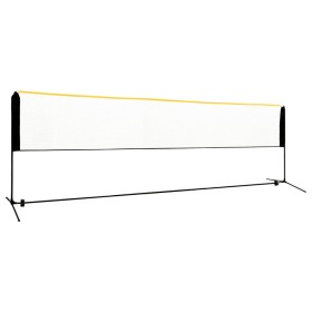 Verstellbares Badmintonnetz aus Metall 500x103x94-158 cm von vidaXL, Badmintonnetze - Ref: Foro24-93367, Preis: 87,95 €, Raba...