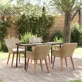 Comprar Juego de Comedor de Jardín de 5 Piezas en