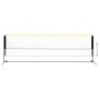 Adjustable metal badminton net 500x103x94-158 cm by vidaXL, badminton nets - Ref: Foro24-93367, Price: 87,95 €, Discount: %