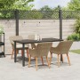 Juego de Comedor de Jardín de 5 Piezas en Ratán Beige | Foro24.es | Tu tienda online para hogar, jardín y más Foro24.es