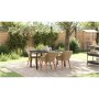 Juego de Comedor de Jardín de 5 Piezas en Ratán Beige | Foro24.es | Tu tienda online para hogar, jardín y más Foro24.es