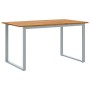 Conjunto de Comedor de Jardín de 7 Piezas de madera maciza de Acacia y Metal von , Gartensets - Ref: Foro24-3284344, Preis: 6...