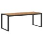 Juego de Comedor de 5 Piezas de Madera Sólida de Acacia y Metal by , Garden tables - Ref: Foro24-3284390, Price: 901,24 €, Di...