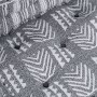 Sofá modular tipo puff de 3 plazas convertible tela gris claro by , Cushions for chairs and sofas - Ref: Foro24-3315097, Pric...