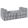 Sofá modular tipo puff de 4 plazas convertible tela gris claro by , Cushions for chairs and sofas - Ref: Foro24-3315098, Pric...