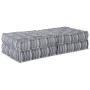 Sofá modular tipo puff de 2 plazas convertible tela gris claro by , Cushions for chairs and sofas - Ref: Foro24-3315100, Pric...