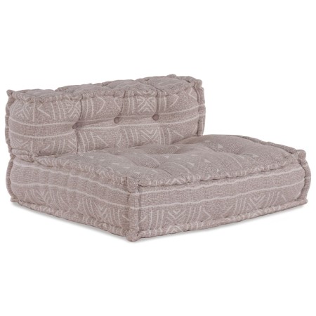 Sofá modular tipo puff 3 plazas convertible tela marrón claro by , Cushions for chairs and sofas - Ref: Foro24-3315102, Price...