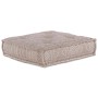 Sofá modular tipo puff 3 plazas convertible tela marrón claro by , Cushions for chairs and sofas - Ref: Foro24-3315102, Price...