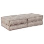 Sofá modular tipo puff 2 plazas convertible tela marrón claro by , Cushions for chairs and sofas - Ref: Foro24-3315105, Price...