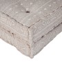 Sofá modular tipo puff 2 plazas convertible tela marrón claro by , Cushions for chairs and sofas - Ref: Foro24-3315105, Price...