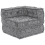 Sofá modular tipo puff 3 plazas convertible tela gris claro by , Cushions for chairs and sofas - Ref: Foro24-3315107, Price: ...