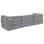 Sofá modular tipo puff 3 plazas convertible tela gris claro by , Cushions for chairs and sofas - Ref: Foro24-3315107, Price: ...