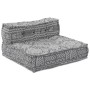 Sofá modular tipo puff 4 plazas convertible tela gris claro by , Cushions for chairs and sofas - Ref: Foro24-3315108, Price: ...