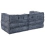 Sofá modular tipo puff 2 plazas convertible tela índigo by , Cushions for chairs and sofas - Ref: Foro24-3315111, Price: 291,...