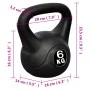 Pesa Rusa 6 Kg de vidaXL, Peso libre - Ref: Foro24-90388, Precio: 30,71 €, Descuento: %