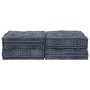 Sofá modular tipo puff 2 plazas convertible tela índigo de , Cojines para sillas y sofás - Ref: Foro24-3315115, Precio: 219,60 €