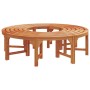 Banco de árbol al aire libre de 160 cm de madera maciza de eucalipto von , Gartenbänke - Ref: Foro24-3324835, Preis: 297,25 €...