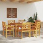 Sillas de Jardín 6 pcs 56x55.5x90 cm Madera Sólida Acacia, Sillas de Jardín 2 pcs 56x56x90 cm Madera Sólida Acacia by , Garde...