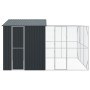 Aviario con extensión acero gris antracita 310x421x247 cm von , Füße und Vogelkäfige - Ref: Foro24-3325165, Preis: 1,00 €, Ra...