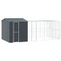Aviario con extensión acero gris antracita 310x619x247 cm von , Füße und Vogelkäfige - Ref: Foro24-3325166, Preis: 1,00 €, Ra...
