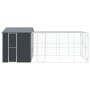 Aviario con extensión acero gris antracita 310x619x247 cm von , Füße und Vogelkäfige - Ref: Foro24-3325166, Preis: 1,00 €, Ra...