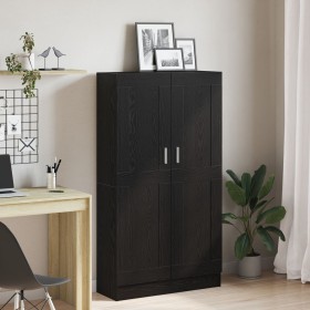 Gabinetes de librería 2 pcs Negro Roble 165x30,5x150 cm Madera von , Bücherregale und Regale - Ref: Foro24-3329275, Preis: 11...