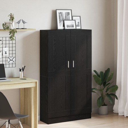 Gabinetes de librería 2 pcs Negro Roble 165x30,5x150 cm Madera von , Bücherregale und Regale - Ref: Foro24-3329275, Preis: 11...