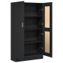 Gabinetes de librería 2 pcs Negro Roble 165x30,5x150 cm Madera von , Bücherregale und Regale - Ref: Foro24-3329275, Preis: 11...