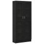 Estanterías 2 uds madera ingeniería roble negro 82,5x30,5x185cm von , Bücherregale und Regale - Ref: Foro24-3329277, Preis: 1...