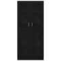 Estanterías 2 uds madera ingeniería roble negro 82,5x30,5x185cm von , Bücherregale und Regale - Ref: Foro24-3329277, Preis: 1...